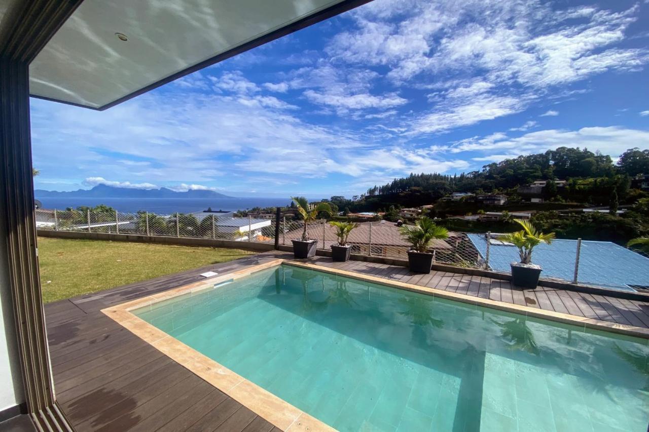 Villa Tiki Wonderfull Sea View Punaauia  Exteriér fotografie