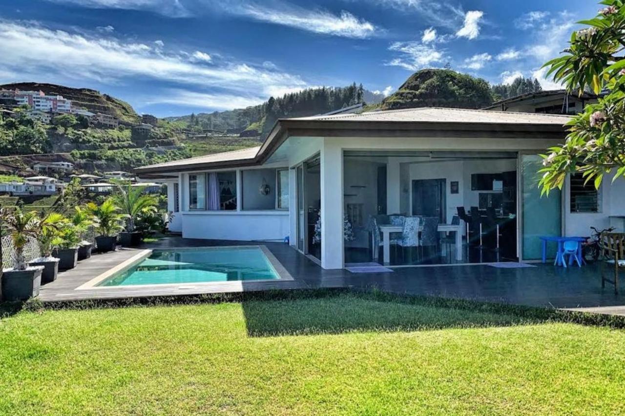 Villa Tiki Wonderfull Sea View Punaauia  Exteriér fotografie