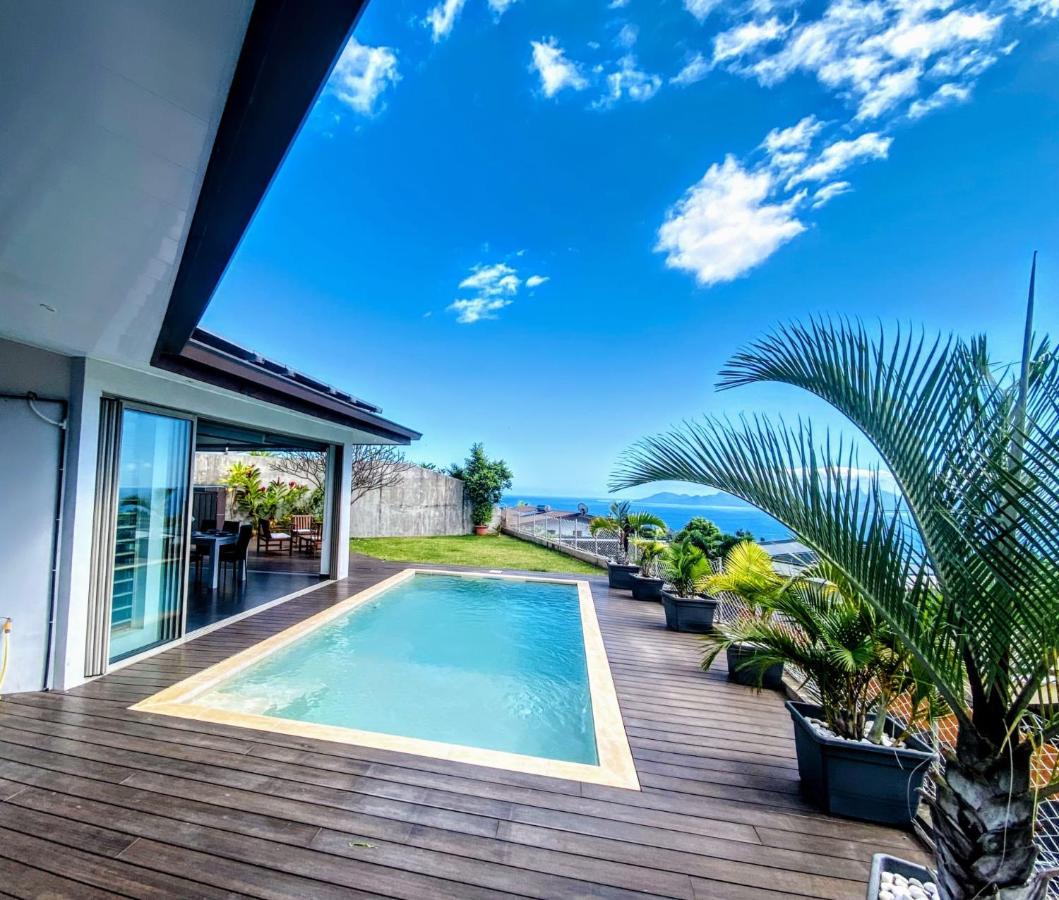 Villa Tiki Wonderfull Sea View Punaauia  Exteriér fotografie