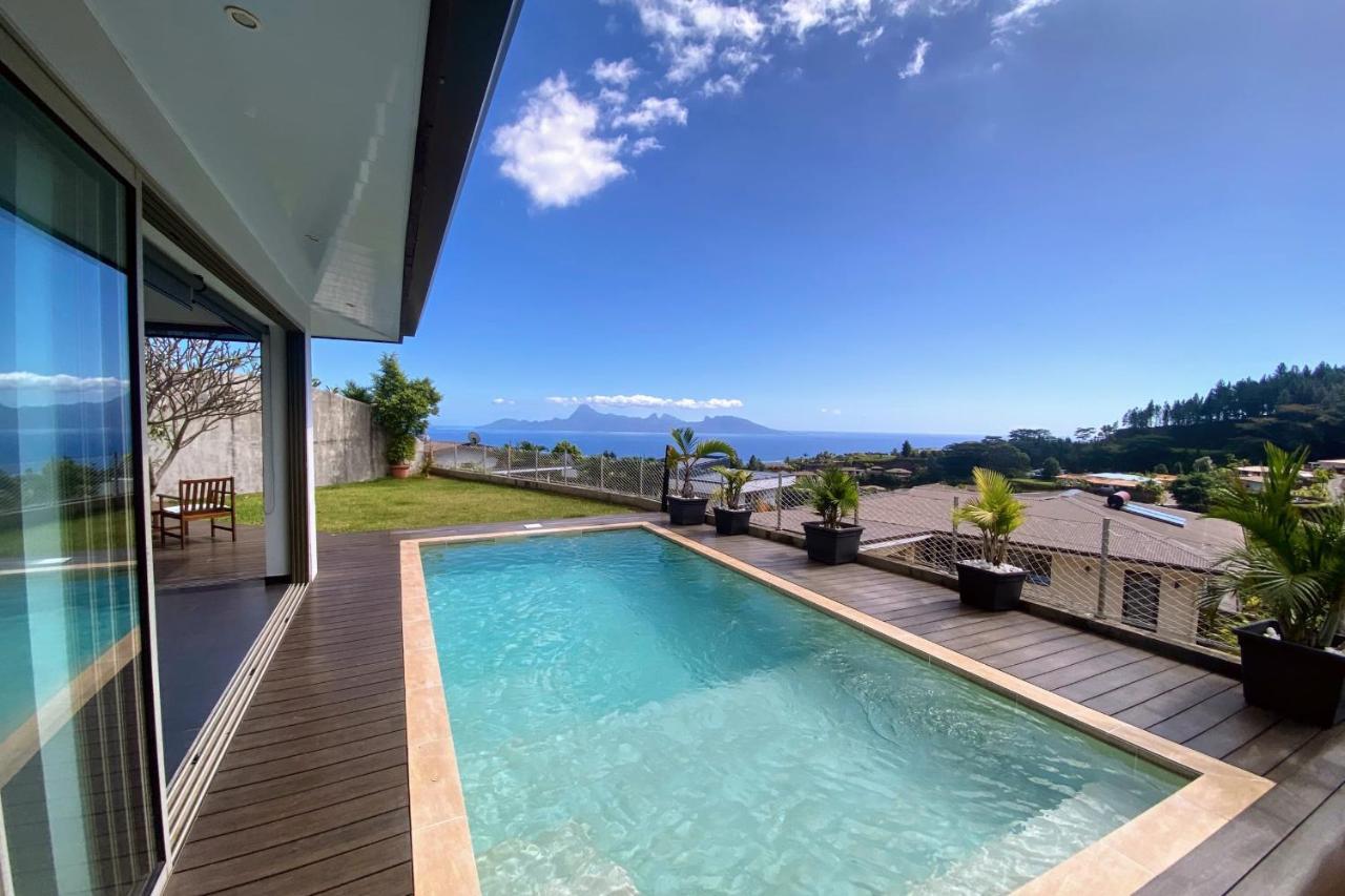 Villa Tiki Wonderfull Sea View Punaauia  Exteriér fotografie