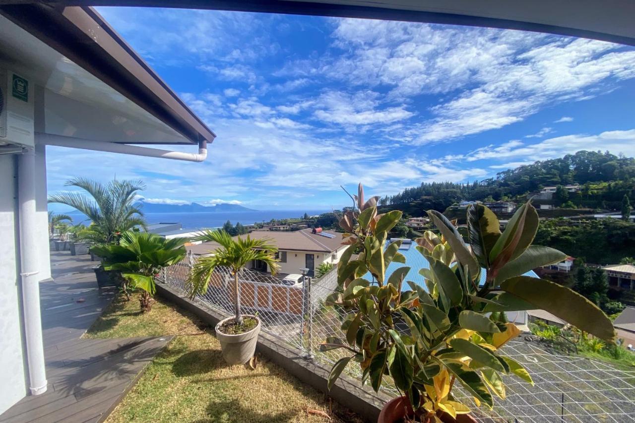 Villa Tiki Wonderfull Sea View Punaauia  Exteriér fotografie
