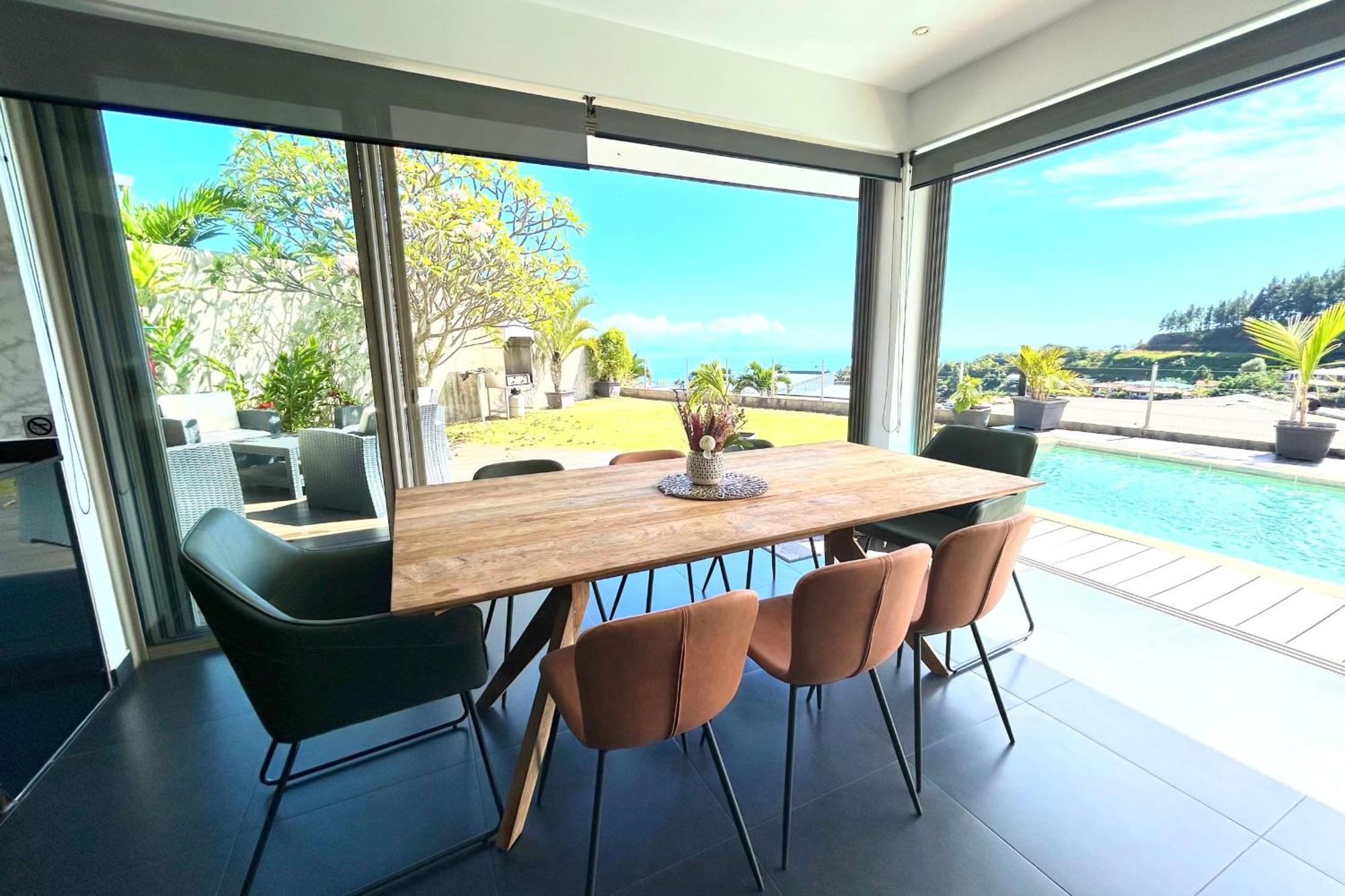 Villa Tiki Wonderfull Sea View Punaauia  Exteriér fotografie